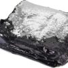 F1-748 - Reversible Sequin Blanket (Black/Silver)