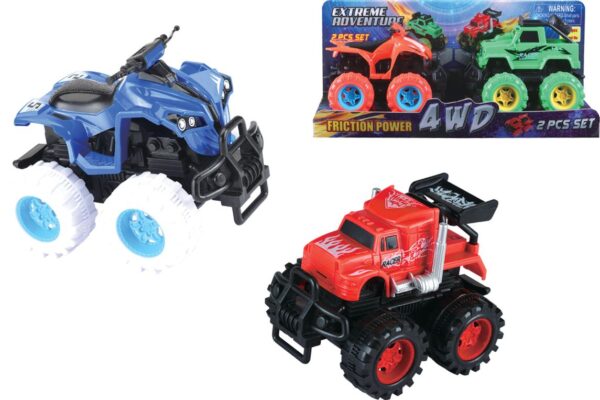 T1-877 - 2 pc. F/P Truck & ATV *temporarily unavailable*