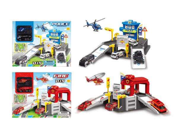 T1-239 - Heliport Station Play Set