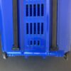 H1-911 - Shopping Basket w/ Wheels (Blue) - Image 2