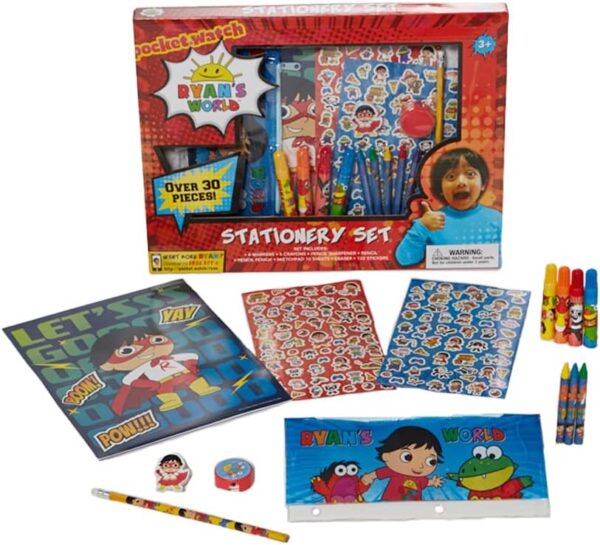 T4-19 - 30-pc Ryan's World Stationery Set *temporarily unavailable* - Image 3