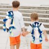 T3-22 - Dinosaur Plush Backpack w/ Sound - Triceratops - Image 2