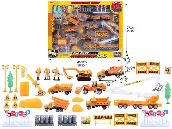 T1-202 - 65-pc D/C Construction Set - Image 2