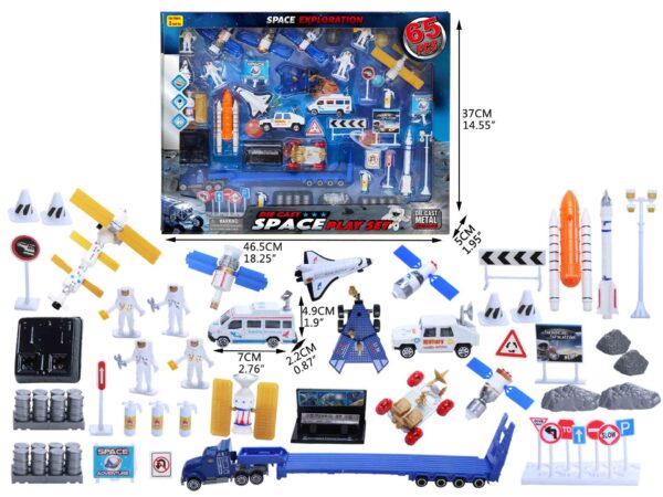 T1-203 - 65-pc D/C Space Adventure Set - Image 2