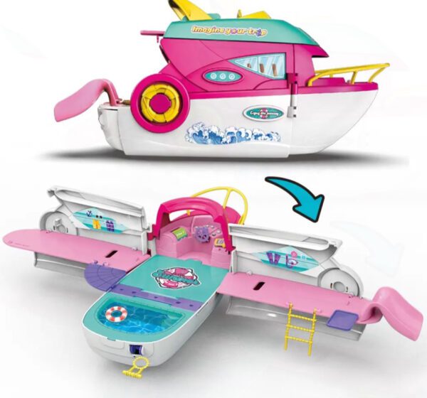 T2-367 - Surfer Doll w/ Houseboat Playset - Image 3