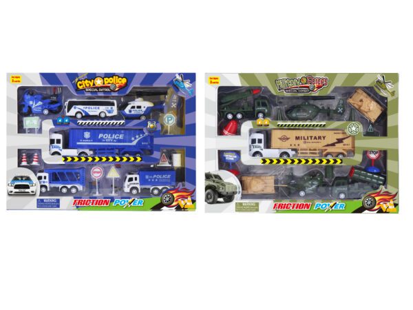 T1-255 - F/P Police & Military Vehicle Set - Image 2