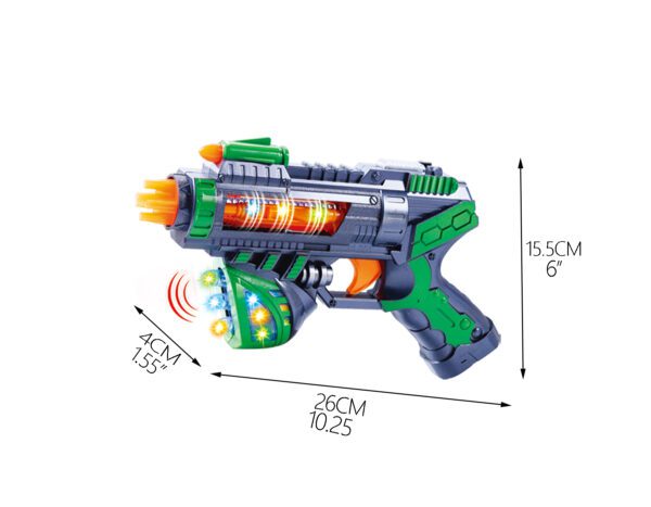 T1-506 - B/O Sonic Blaster Ray Gun - Image 2