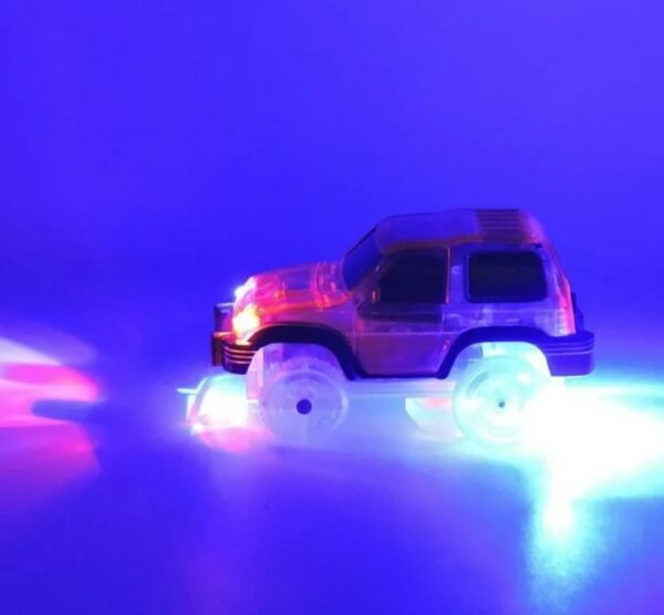 T1-398 - B/O Light Up Trick SUV - Brown Camo Safari (Minimum - 1 dozen) - Image 3