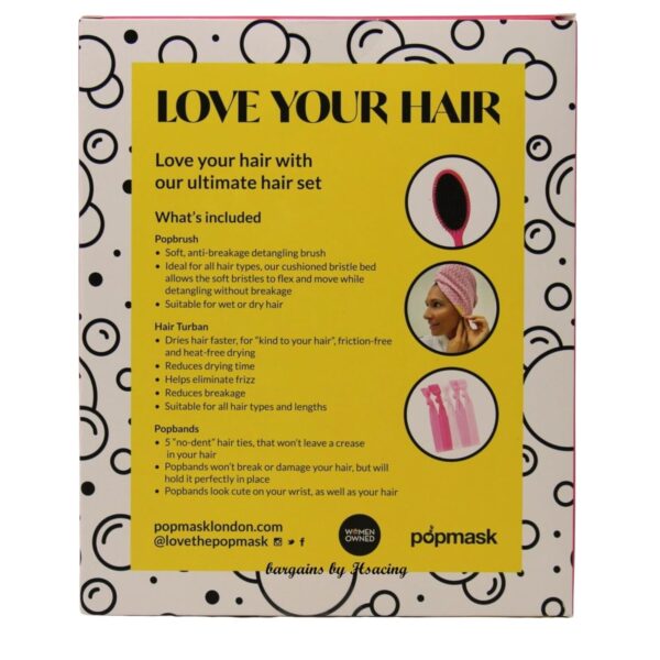 F1-531 - Popmask Ultimate Hair Set (Pink) - Image 3