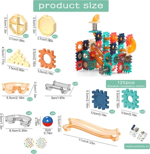 T3-154 - Pipeline Rolling Ball Building Blocks - Image 3