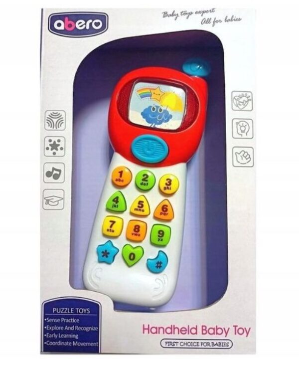 T3-334 - B/O Educational Phone Toy - Image 2