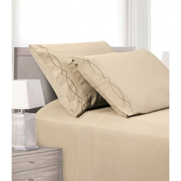 F1-713 - 4 Pc. Solid Sheet Set (King) Style Collection - Image 2