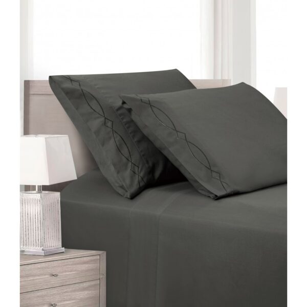 F1-713 - 4 Pc. Solid Sheet Set (King) Style Collection - Image 4