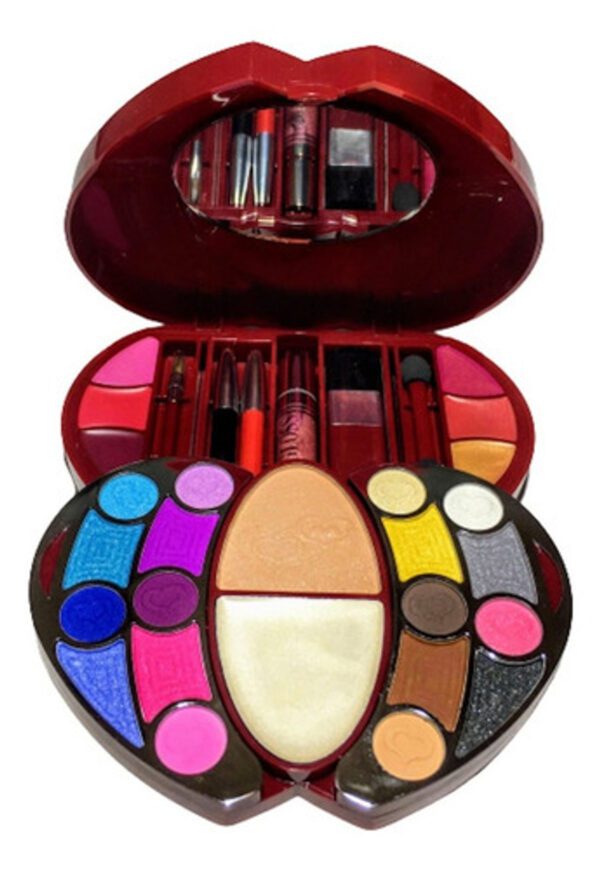 F1-401 - BR Red Heart Makeup Kit - Image 3
