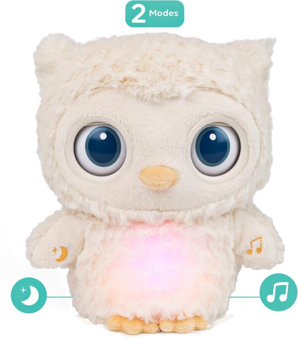 T3-72 - Baby Gund - Sleepy Eyes Owl Soother - Image 3