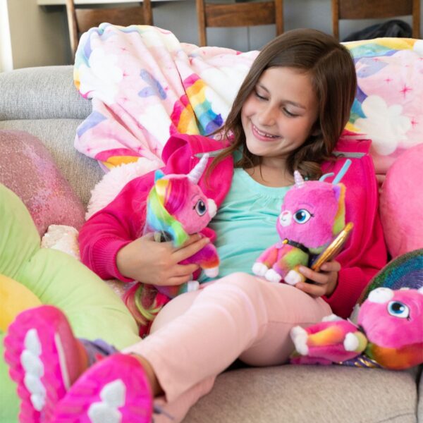 T3-74 - Unicorn Kitty 8" Plush (8/displayer) - Image 2