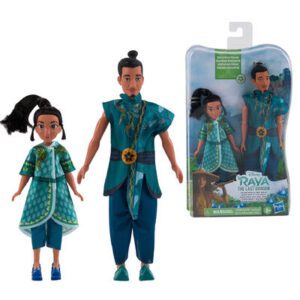 T2-357 – Disney’s The Last Dragon 13” Young Raya & Chief Benja