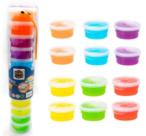 T4-79 – Crystal Clay Hanging Tube Set (12pc)