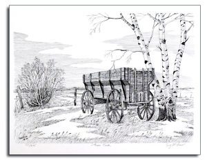 Terry McLean - Grain Tank - Print