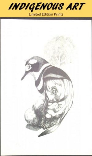 Robert Kakaygeesick - Killdeer Spirit - Print