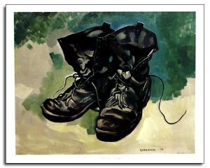 George Gordienko - My Old Boots - Print