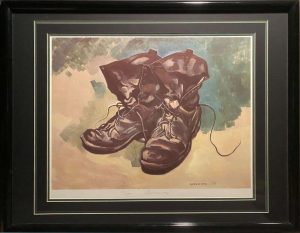 George Gordienko – My Old Boots Framed