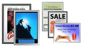 Front Loading Snap Frames