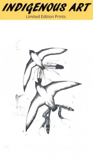 Robert Kakaygeesick - The Messengers - Print