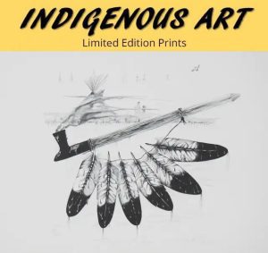 Robert Kakaygeesick - The Vision of the Pipe - Print