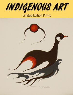 Syndey Kirkness - Upstream Angry Goose - Print