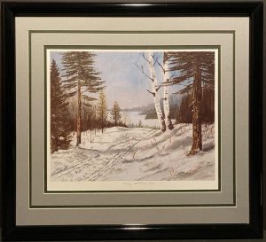 Henry Jansen - Willard Lake Framed