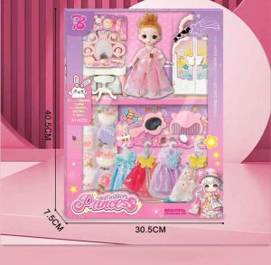 T2-322 Fashion Princess Doll W/ Acessories