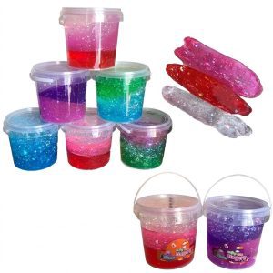 T4-22 Slime In A Tub Glitter - 1000gm - Green