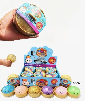T4-324 - Rainbow Mystery Steamed Buns (12/dl)