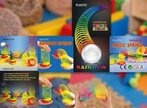 T4-71 Plastic Spring Toy Like - Slinky (12/dl)
