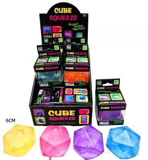 T4-82 - Diamond Squishy Cubes  (12/dl)