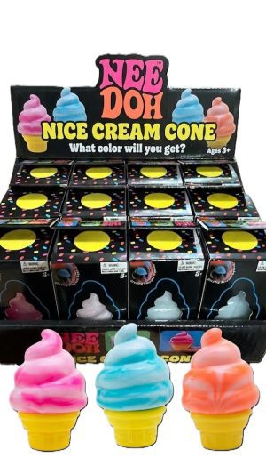 T4-320 - Squishy Ice Cream Cone (12/dl)