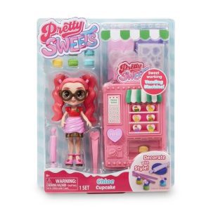 T2-376 Pretty Sweets Chloe Doll -Cupcake