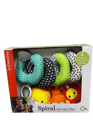 T3-425 Spiral Activity Toy Lion Infantino Brand Name