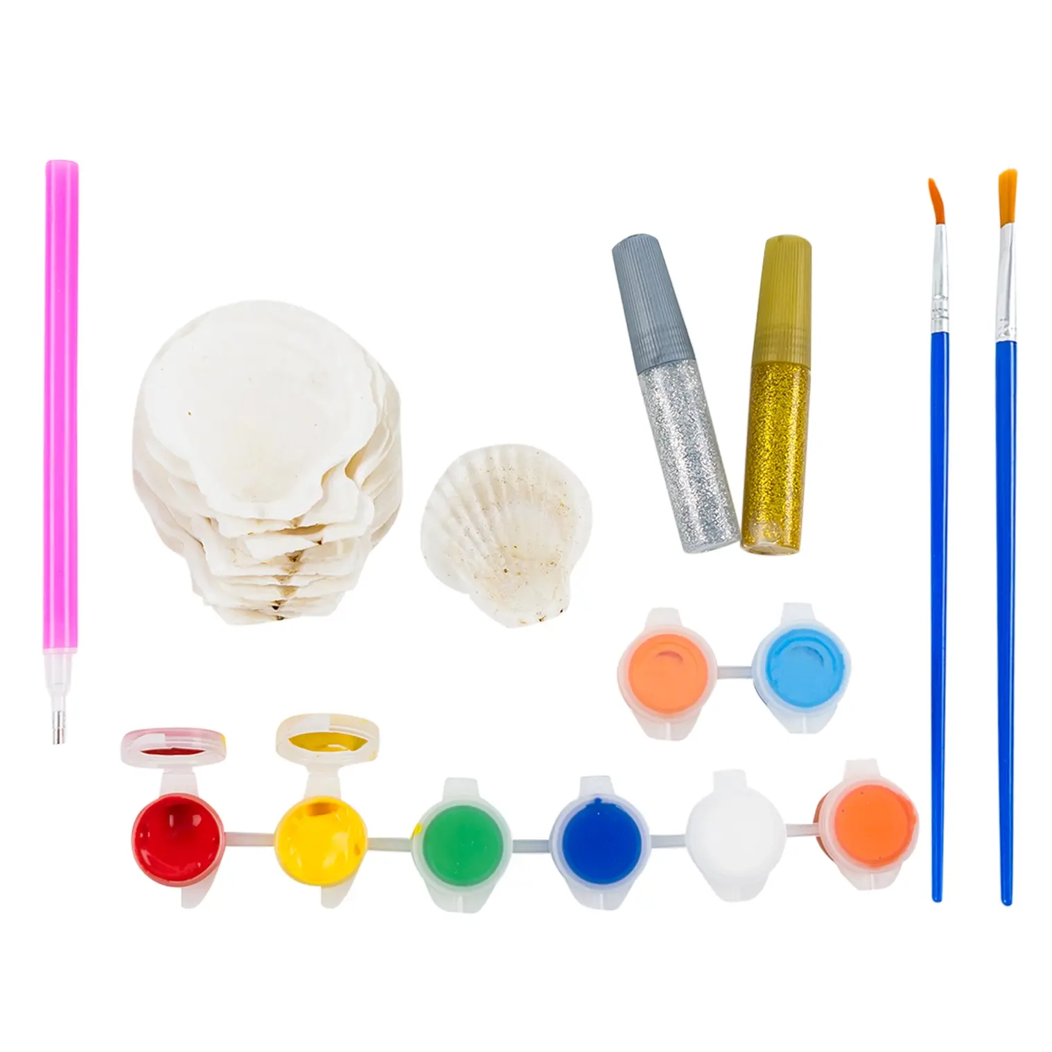 T4-65 Craftology Kids Shell painting & Decorating Kit - Image 4