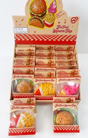 T4-332 Fine Food Squishes 4-Asst 24/dl