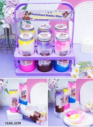T4-34 Dachshund Bubble Slime (6/dl)