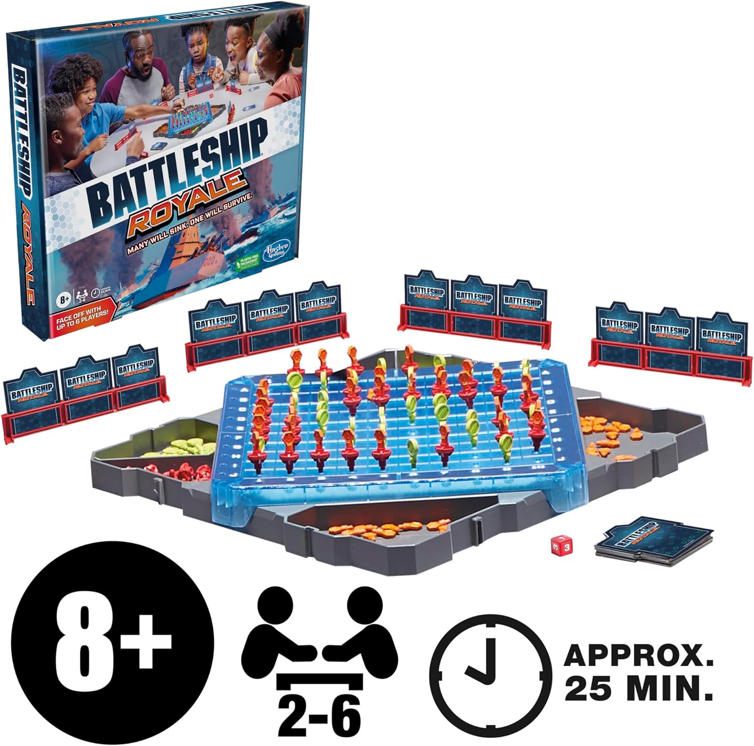 B1-462 Battle Ship Royale Game By Hasbro - Image 3