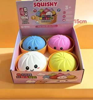 T4-291 Jumbo Size Dumpling Squishy 15 cm (4/dl)