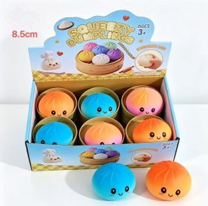 T4-292 Gradient Colour Squeezy Dumpling 8.5cm (12/dl)