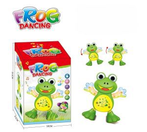 T4-378 B/O Dancing Frog W/ Lights & Sound