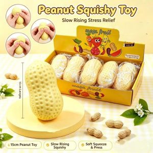 T4-88 15cm Peanut Squishes (12/dl)