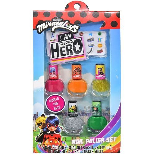 T2-828 Lady Bug Nail Swag Set In Gift Box