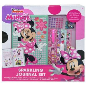 T4-12 Minnie Sparkling Journal Set in Gift Box
