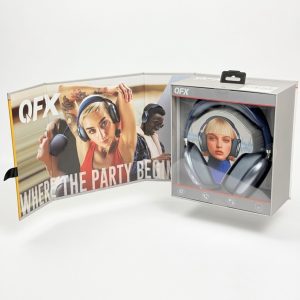 G3-26 QFX Wireless headphone 4 Asst Colours.
